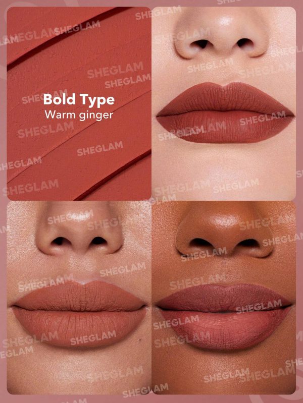 رژ لب داینامات شیگلم رنگ Bold Type - تصویر 3