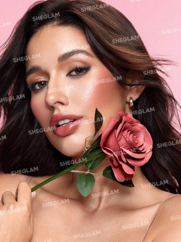 رژگونه گل رز شیگلم Pink Ribbon Rose - تصویر 3