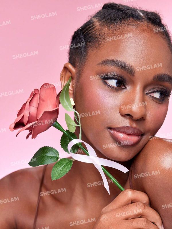 رژگونه گل رز شیگلم Pink Ribbon Rose - تصویر 4
