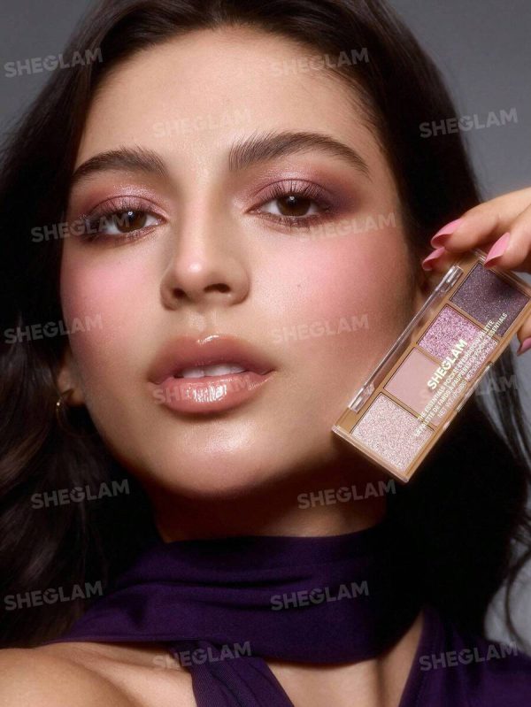 پالت سایه چشم 4 عددی شیگلم رنگ Fortune - تصویر 4