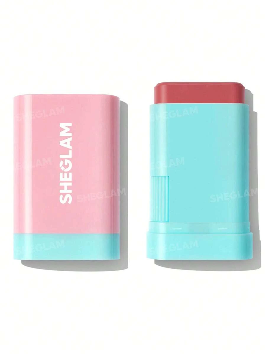 sheglam glass glow blush stick-brisk babe رژ گونه استیکی شیگلم رنگ Brisk Babe - تصویر 1